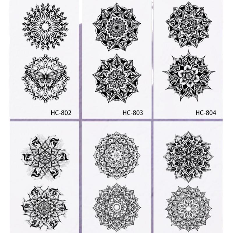 2/3/6/8 Folhas de Tatuagens Te - Nipple Cover Pasties avaliação e preço